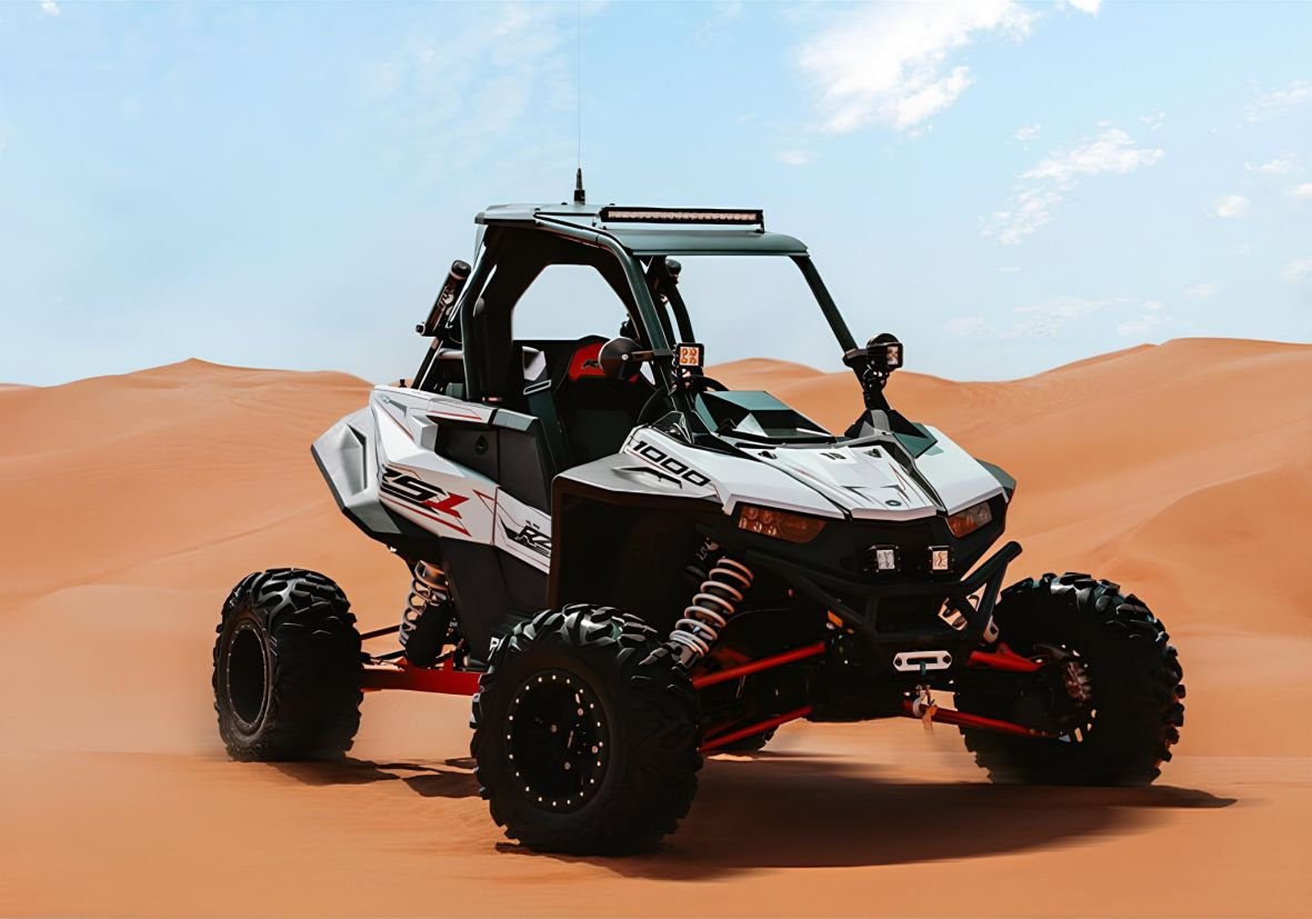Buggy Polaris Rzr Rs 1000cc 1 Seater - Flame Travel Dubai