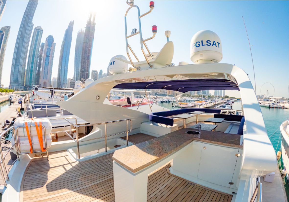 Astra 76ft(23m) 40 Guest Capacity - Flame Travel Dubai